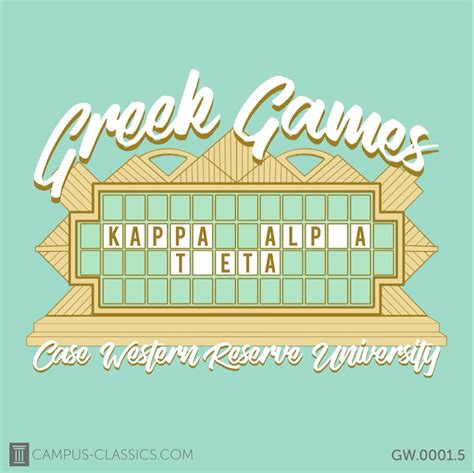 Mint Game Show Kappa Alpha Theta Campus Classics