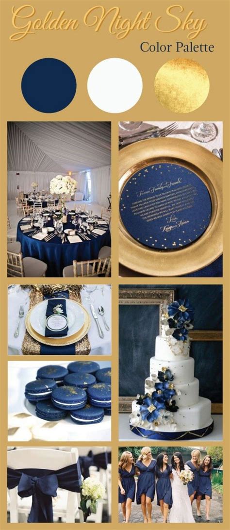 22 Ideas Navy Blue Party Decoration Concept Vis Wed Gold Wedding