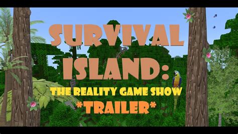 Survival Island The Reality Game Show Trailer Minecraft Bedrock