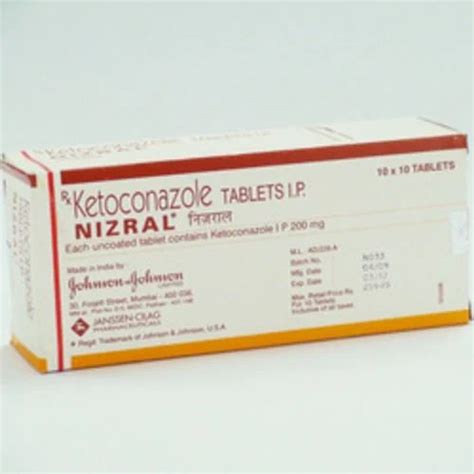 Ketoconazole 200 Mg Packaging Size 1x10 Packaging Type Tablet At Rs