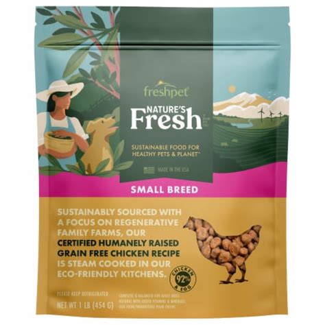 Freshpet Healthy And Natural Dog Food Small Breed Fresh Certified