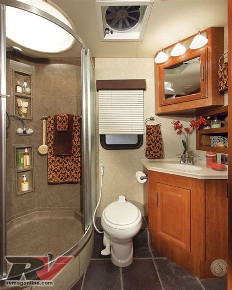 23 Incredible Small Rv Bathroom Design Ideas Toilet Remodel Rv Bathroom Camper Bathroom