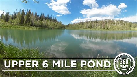 A 360 View Of Upper Six Mile Pond Near Manti Utah For The Best