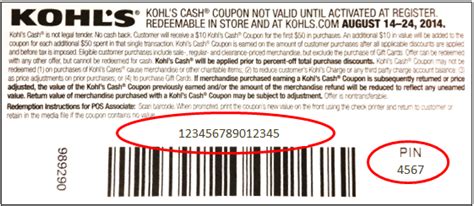 The offers that appear on this site are from. Kohls.com Purchases and Kohl's Cash