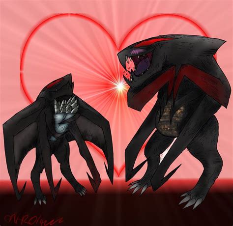Muto Love By Saintnick14 On Deviantart Kaiju Monsters Giant Monster