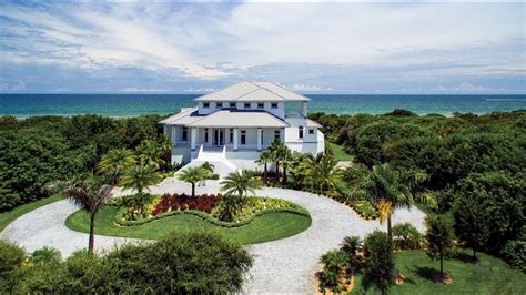 Luxury Oceanfront Homes 12020 Seaview Drive Vero Beach Florida Youtube