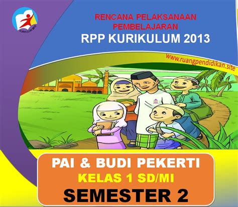 Download Rpp Pai Dan Budi Pekerti 1 Lembar Kelas 1 Sdmi Kurikulum 2013