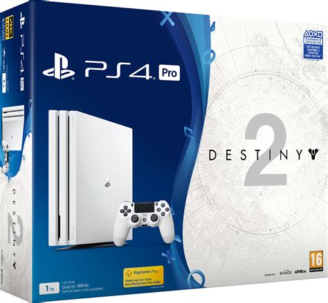 Sony Playstation 4 Pro Glacier White 1tb And Destiny 2 Skroutzgr