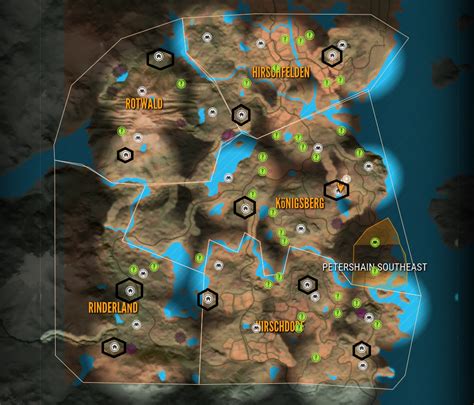 The Hunter Call Of The Wild Outpost Locations At Hirschfelden Map