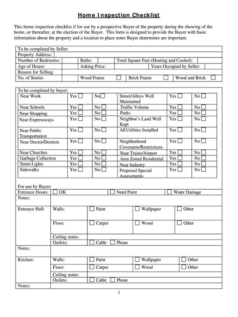 Iowa Home Inspection Checklist Fill Out And Sign Online Dochub