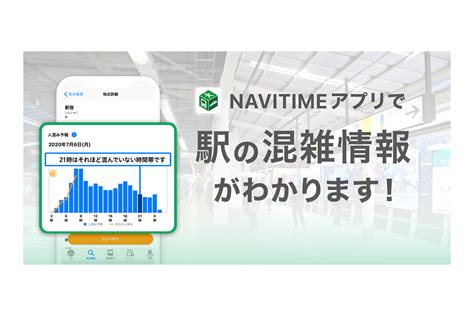 『navitime』にて、「駅混雑予報」を提供開始｜プレスリリースおしらせ｜ナビタイムジャパン