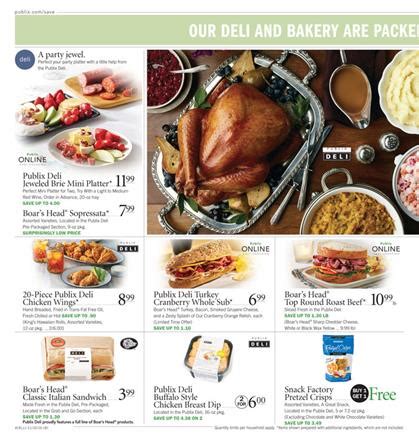 Fan favorite pear salad, butternut squash, brussels sprouts, mashed potatoes and gravy and 6 mini desserts (3. Publix Turkey Dinner Package Christmas : 14 Thanksgiving ...