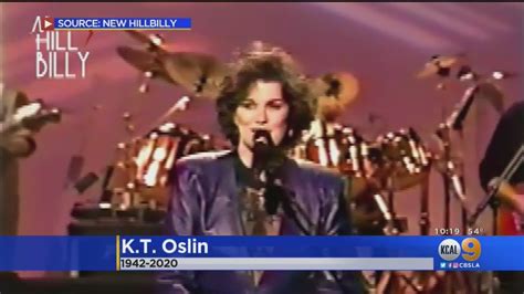Kt Oslin 80s Ladies Singer Dies At 78 Youtube