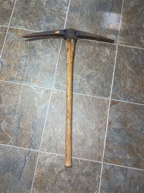 Vintage Pick Axe Head Warwood Mining Railroad Farming Tool 26 Ebay