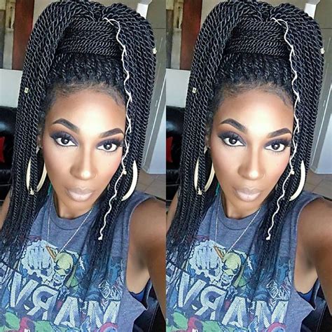 Instagram Senegalese Twist Hairstyles Twist Braid Hairstyles Twist Hairstyles
