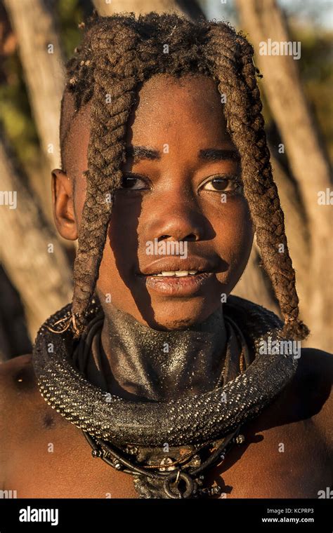 Angola 24th July 2016 Young Himba Girl A Young Himba Girl Generally