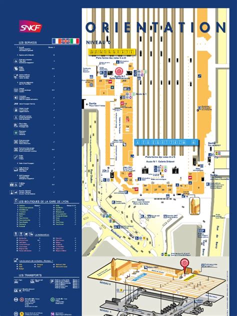 Plan De La Gare De Lyon