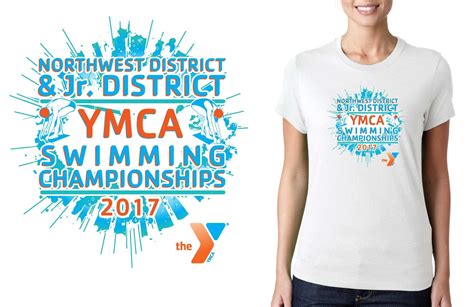 2017 Northwest District Jr District Ymca Swimming Championships Vector