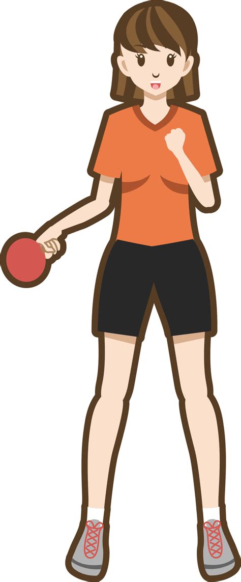 Table Tennis Player Png Graphic Clipart Design 19994590 Png