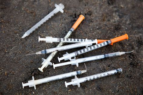 Reality Pokes Holes In Fears About Increase In Discarded Needles San