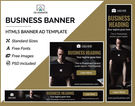 Business Banner Bu001 Multipurpose Banner Ad Templates Online Ads