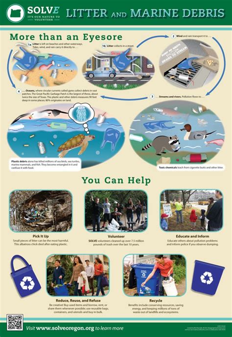 Litter And Marine Debris Education Poster Engaging Every Student