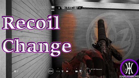 New Recoil Change Rainbow Six Siege Youtube