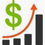 Sales Increase Icon Growth Graph Financial Chart