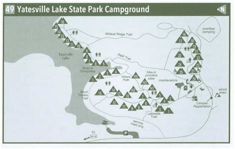 Yatesville Lake State Park Campground In Kentucky On Map Ky How To Get