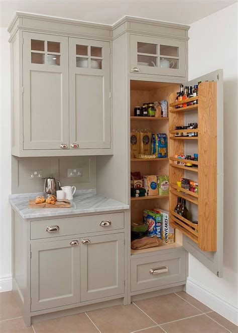 Traditional Kitchen Cabinet With Pantry Built Into It Kitchen Storage
