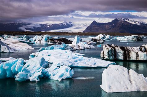 Papeis De Parede Islândia Montanhas Gelo Nuvem Naturaleza Baixar Imagens