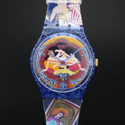 1994 Swatch Sex Teaze Plastic Quartz Wristwatch Ebth