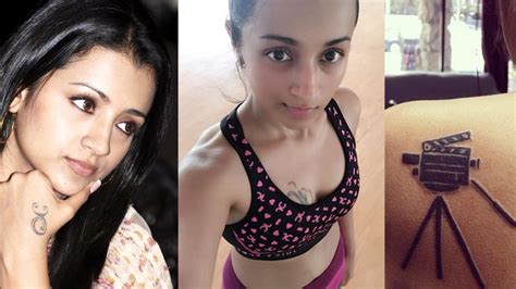 3 Popular Trisha Krishnan Tattoo With Meaning Hindi Master