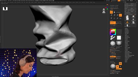 Fold Sculpting And Retouching In Zbrush Outgang