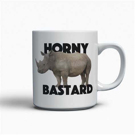 Horny Bastard Mug T Shirts From More T Vicar