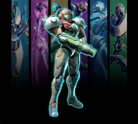 Promo Art Characters And Art Metroid Prime 3 Corruption Art
