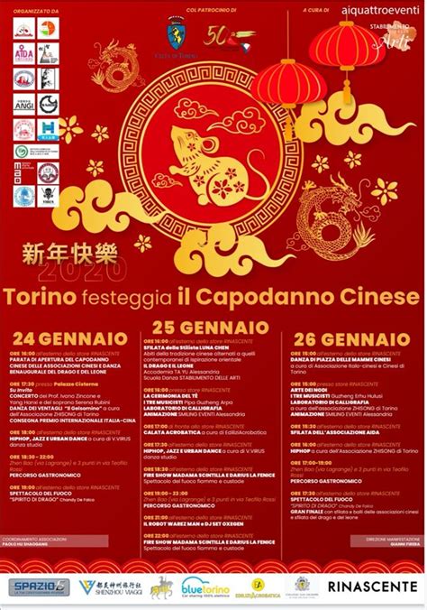 Il Capodanno Cinese A Torino Celebra Lingresso Nellanno Del Topo Con