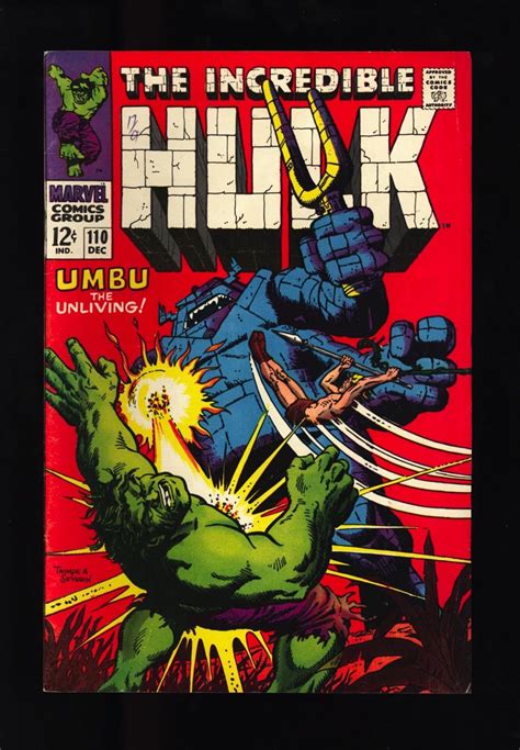 Incredible Hulk 110 Vf Death Of Bruce Banner