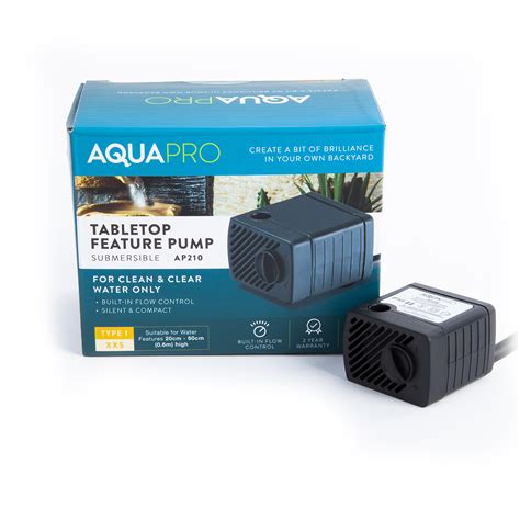 Water Feature Pumps - AQUAPRO AP210 Tabletop Feature Pump