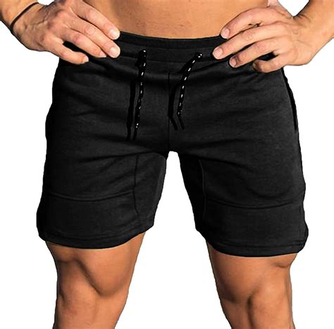 Coofandy Mens Gym Workout Shorts Weightlifting Squatting Short 01