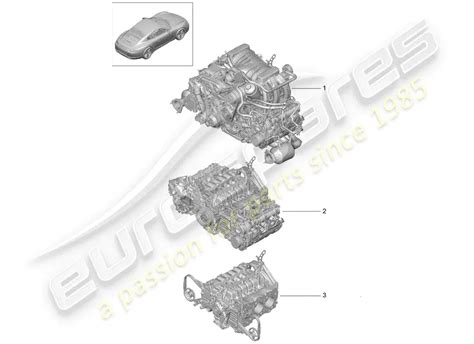 Porsche 991 2016 Part Diagrams Eurospares