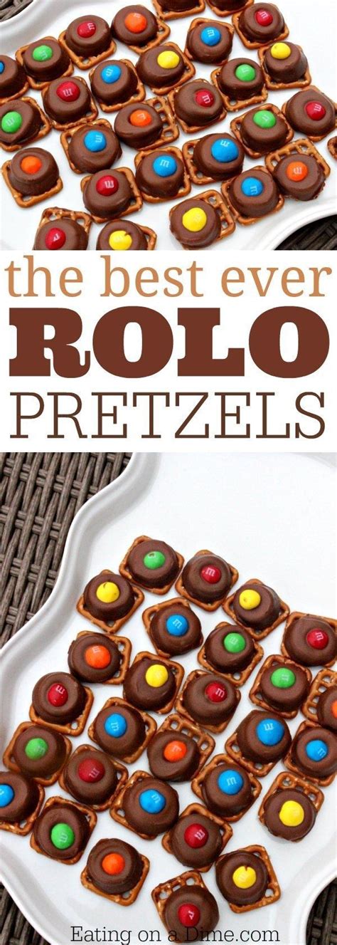 Rolo Pretzels Are Our Favorite Pretzel Treat These Rolo Pretzel Bites