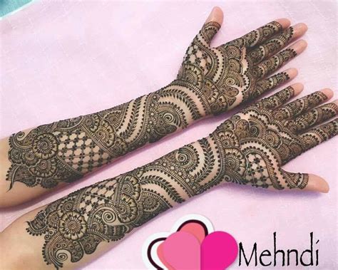 Stylish Full Hand Bridal Mehndi Designs Artsycraftsydad