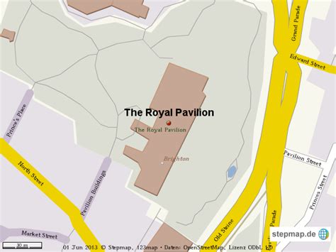 Stepmap The Royal Pavilion Landkarte Für Welt
