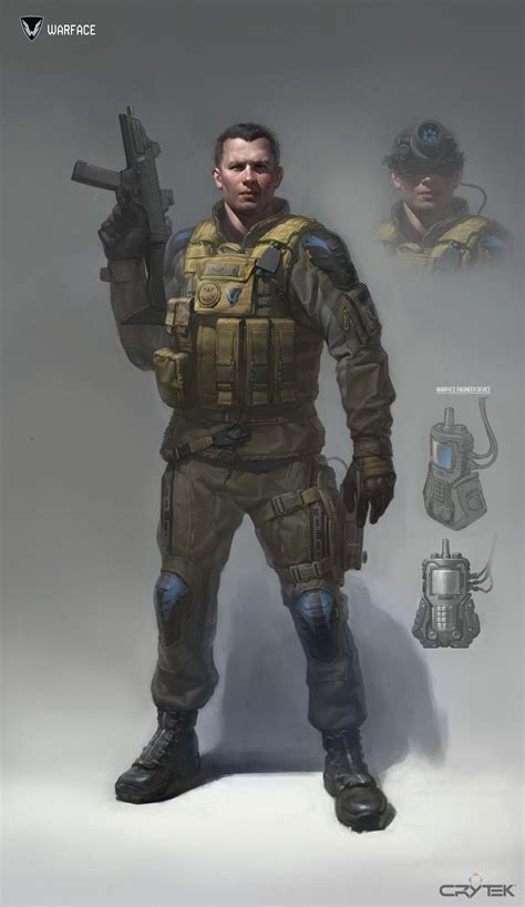 Artstation Base Soldier Denis Didenko Concept Art Characters