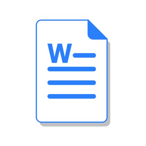 Doc File Ms Office Word Icon