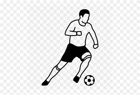Fitness Football Player Soccer Soccer Player Sport Team Icon