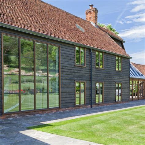 Bronze Replacement Windows In A Barn Conversion Window Renovation