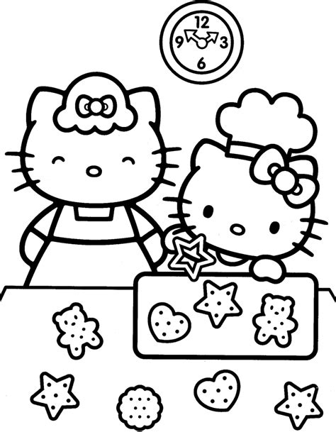 Hello Kitty Colouring Pages Cat Coloring Book Coloring Sheets