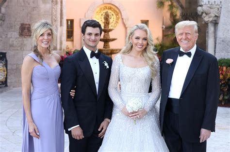 Details On Tiffany Trumps Wedding Dress From Michael Boulos Nuptials